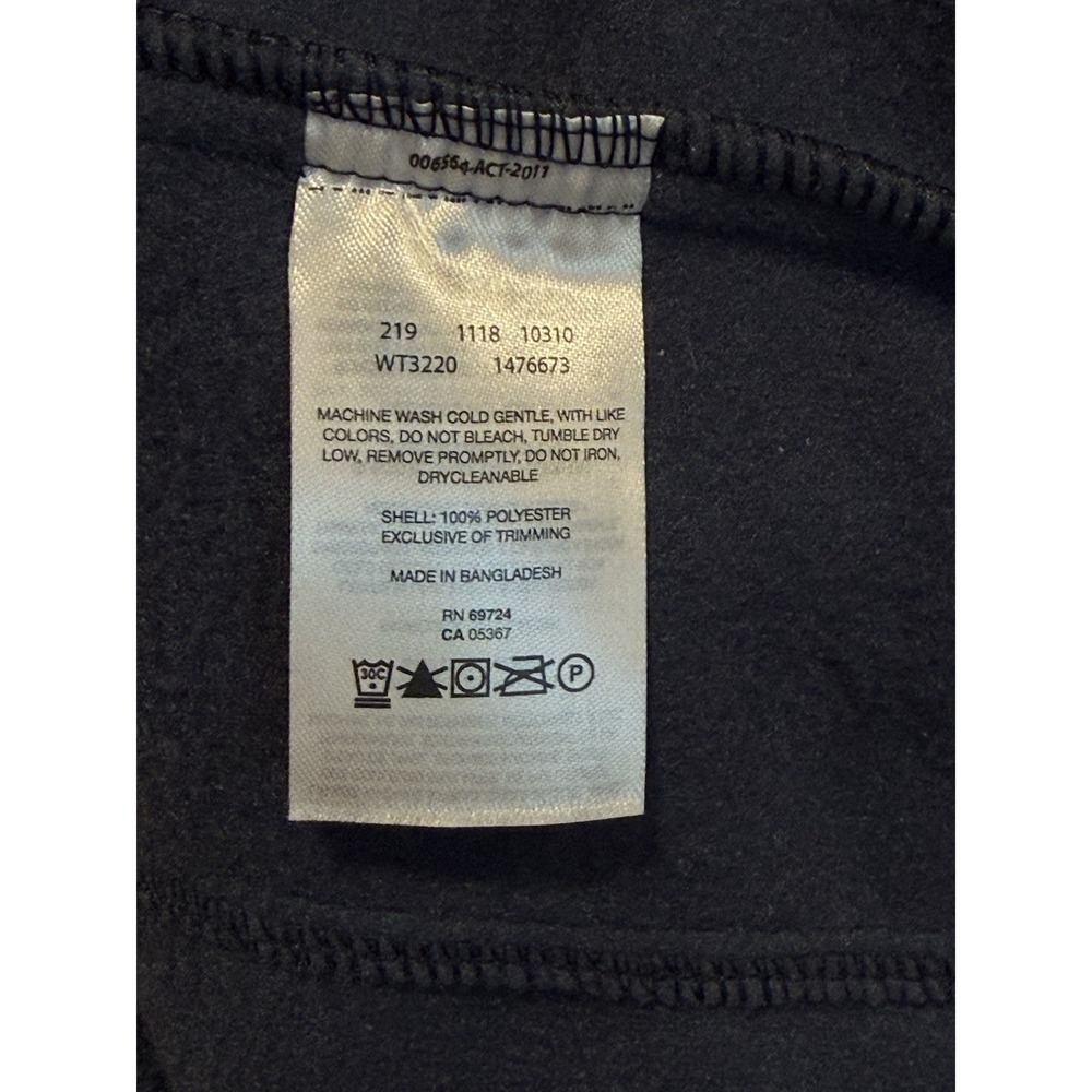 Columbia Steens Mountain‎ 2.0 Full Zip Navy Blue Fleece Jacket Zip Mens Lg Tall - Picture 8 of 9
